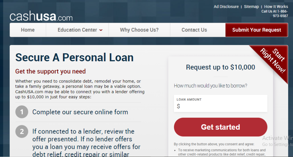 Top Direct Lenders for High-Risk Personal Loans: CashUSA